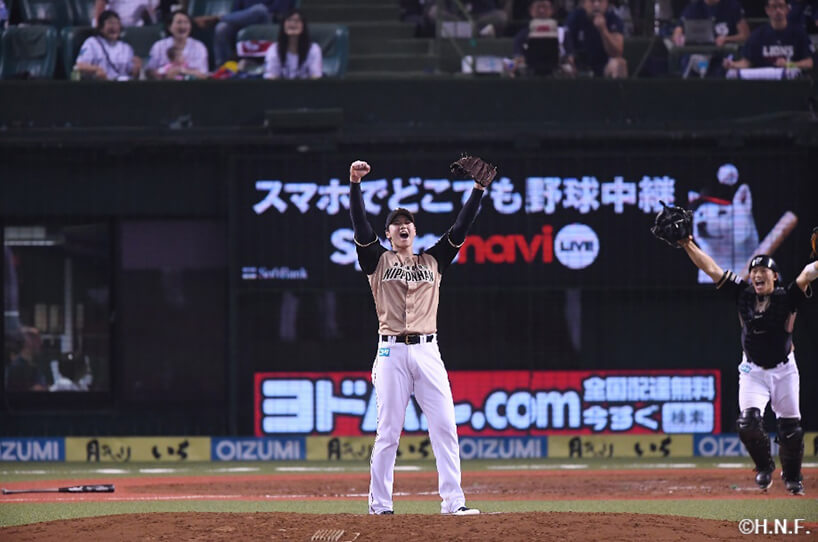 胴上げ投手は大谷翔平！歓喜のリーグ優勝