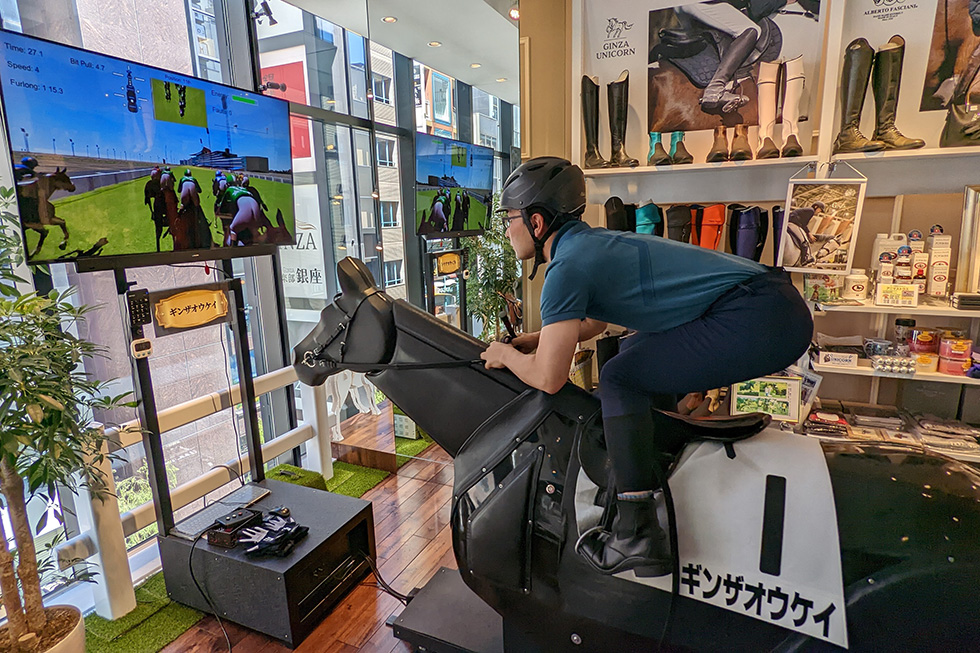 競馬シミュレーター体験イメージ